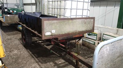 Lot 9 - W.Wheatley Tipping Trailer. Rolling chassis....