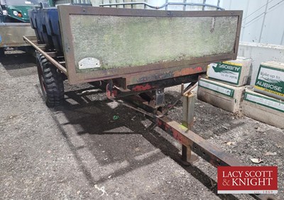 Lot 9 - W.Wheatley Tipping Trailer. Rolling chassis....