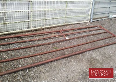 Lot 33 - 12ft metal gate (Located in Euston, Thetford)...