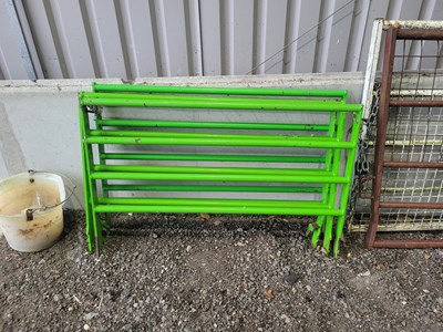 Lot 37 - Merlo headstock frames x 4 (Located in Euston,...