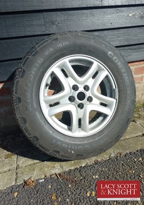 Lot 57 - L/R Freeland STD4 Spare Wheel with Tyre (215 /...