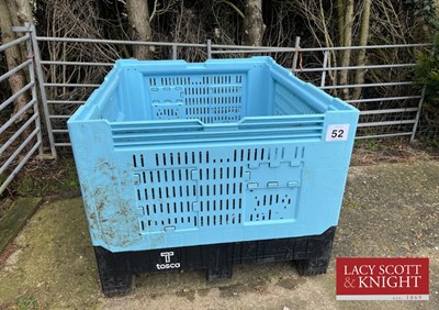 Lot 52 - Tosca 1210 foldable large container (FLC) 40kg...