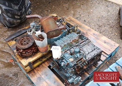 Lot 105 - Kubota Engine (Located in Buxhall) (No VAT)