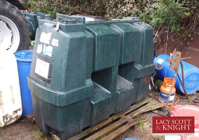 Lot 136 - Waste Oil Tank (Located in Buxhall) (VAT)