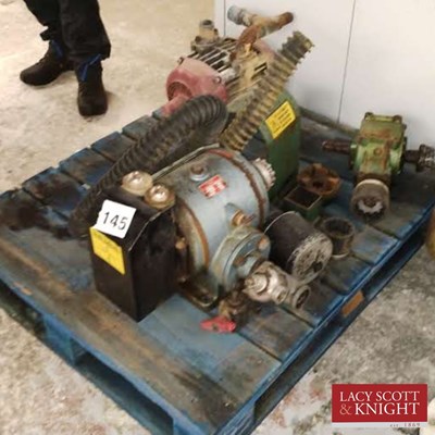 Lot 145 - Various Compressors (Located in Buxhall) (VAT)