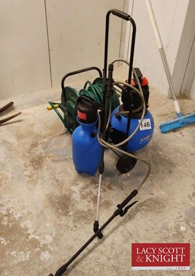 Lot 146 - 2 x Electric Knapsack Sprayers (Located in...