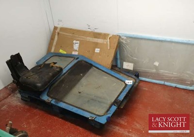 Lot 161 - Ford 4000 Doors and Rear Screen and Seat...