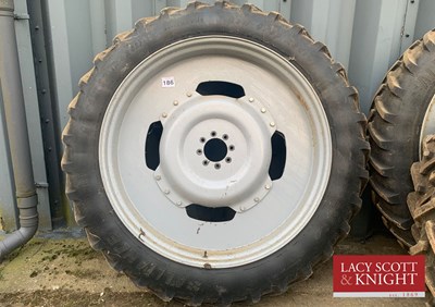 Lot 186 - Alliance Row Crop Wheels 300/95/R52. 40%...