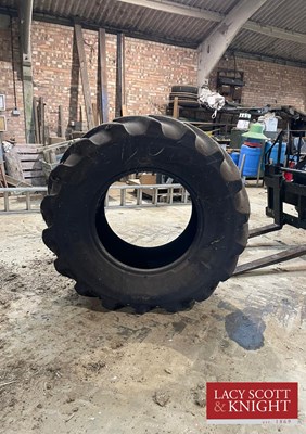 Lot 188 - 600/65R28 Michelin Tyre. 50% (Located in...