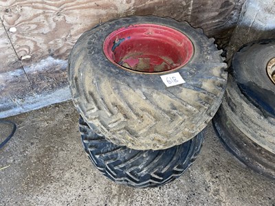 Lot 61b - Pair of Goodyear Wrangler 31X1550-15LT