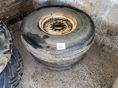 Lot 61c - Pair of Goodyear 9.00-16