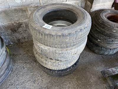 Lot 61d - 4 x Michelin 205/80R16 x pc (2 Tyres on Range...