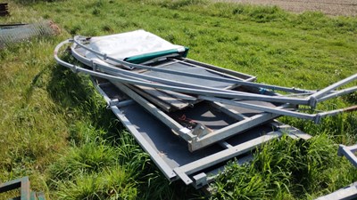 Lot 68 - Pig Hurdles / Dividers and Sheet