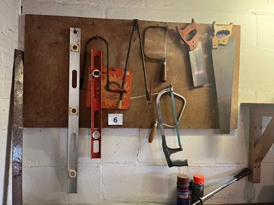 Lot 6 - Selection of saws (Based in Risby) (No VAT)