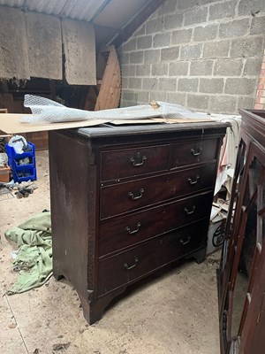Lot 13 - Large chest of drawers (Based in Risby) (No VAT)