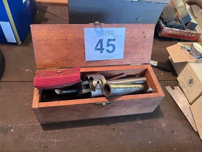 Lot 45 - Assortment of workshop tools with Starrett...