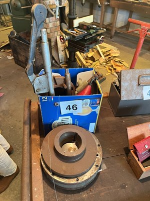 Lot 46 - Assortment of workshop equipment (1) (Based in...