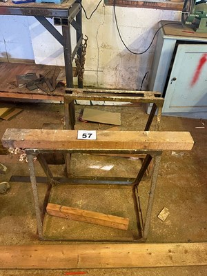 Lot 57 - 2 x Metal Stands (Based in Risby) (No VAT)