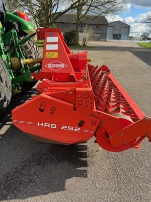 Lot 83 - 2.5m Kuhn HRB 252 Power Harrow (Year: 2011)...