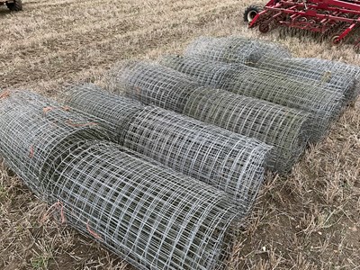 Lot 184 - Qty of 4ft Grain Bin Mesh