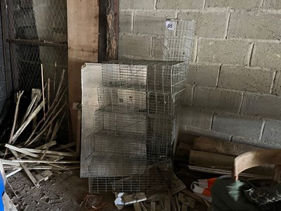 Lot 95 - Qty of Cages (Based in Gedding) (No VAT)