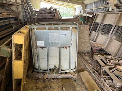 Lot 112 - 2 x IBC Containers (Based in Gedding) (No VAT)