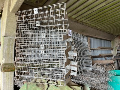 Lot 115 - Mesh caging (Based in Gedding) (No VAT)