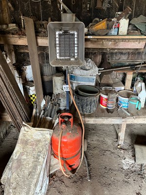 Lot 122 - Outdoor Gas light (Based in Gedding) (No VAT)