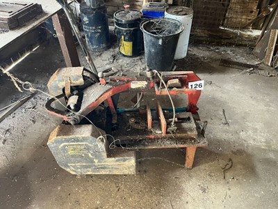 Lot 126 - Sealey hacksaw. Blade size 400m x 25m (Based...