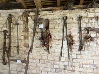 Lot 132 - Qty of vintage tools (Based in Gedding) (No VAT)