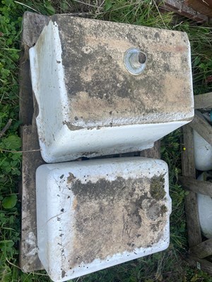 Lot 153 - 2 x Butler Sinks (Based in Tostock) (No VAT)