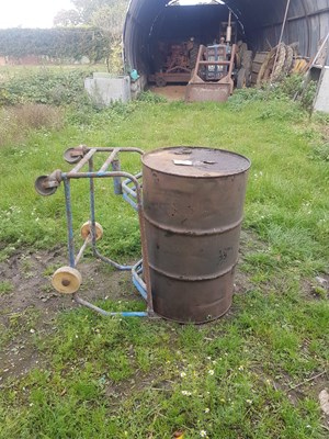 Lot 191 - 40 Gallon Barrell Trolley