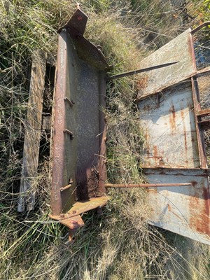 Lot 160 - Muck Loader / Spikes for front loader (Based...
