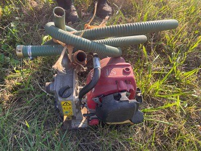 Lot 162 - Petrol Water Pump (Based in Tostock) (No VAT)