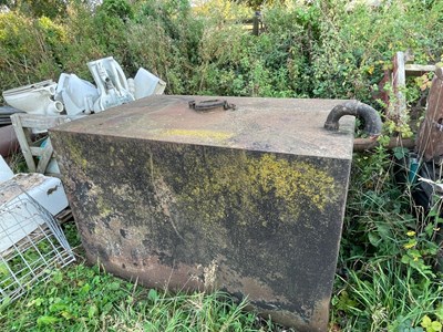 Lot 163 - Steel Diesel Tank (Based in Tostock) (No VAT)