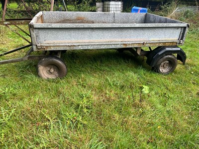 Lot 171 - 10ft 4 Wheel Car Trailer (Based in Whepstead)...