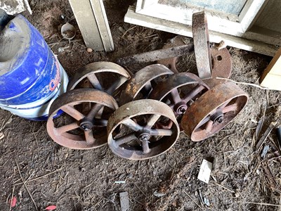 Lot 195 - Shepherd Hut Wheels