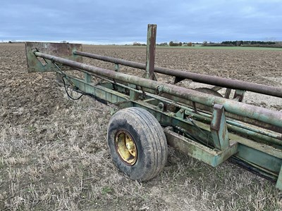 Lot 133 - Round Bale Trailer Self Loading and Unloading