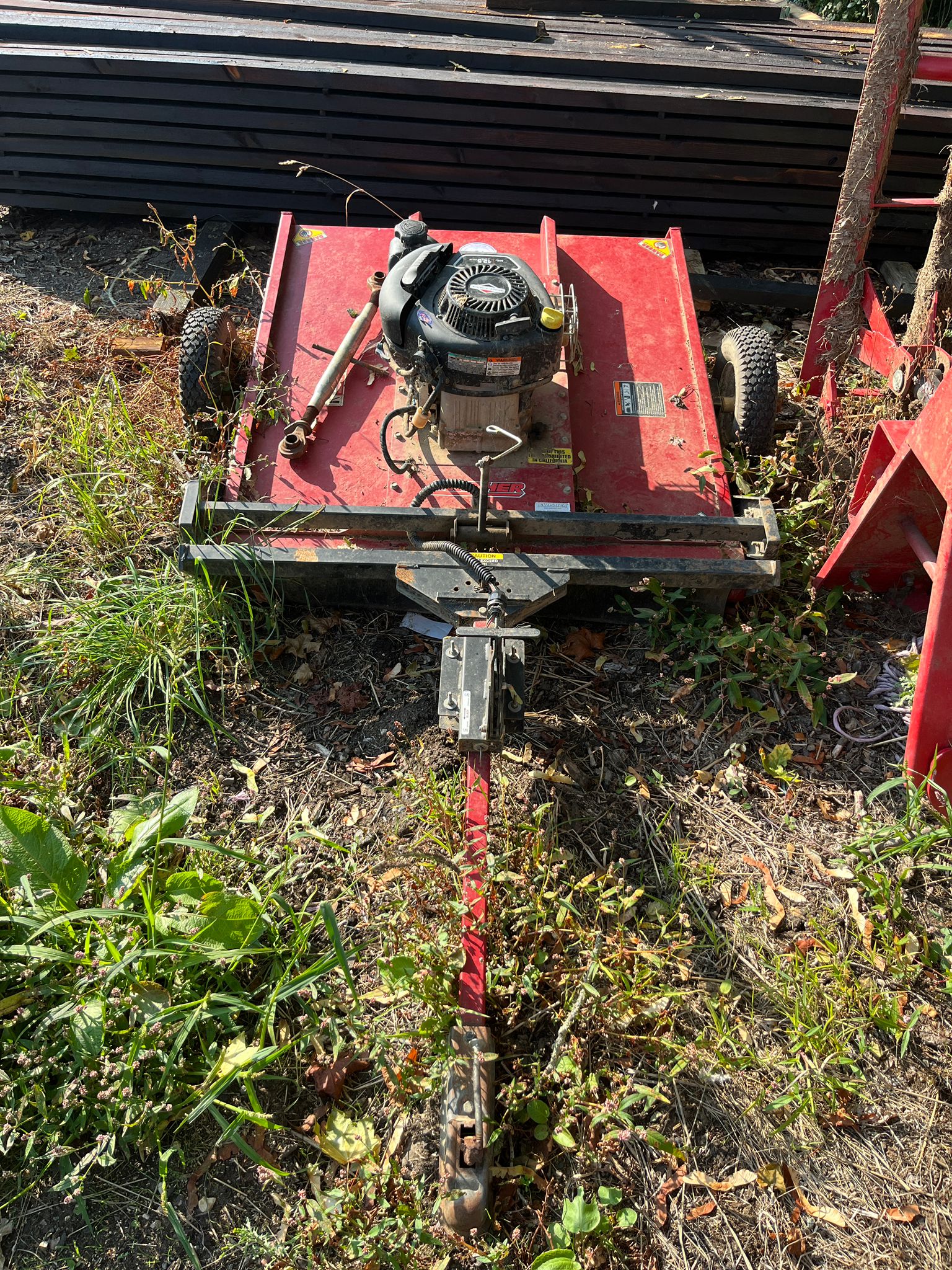 Lot 1 - 44 Rugged Cut Swisher Mower (Subject to VAT)