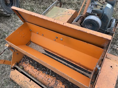 Lot 136 - Sisis Grass Seeder - Engine Needs Attention