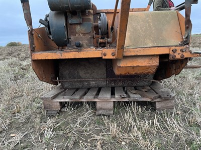 Lot 136 - Sisis Grass Seeder - Engine Needs Attention