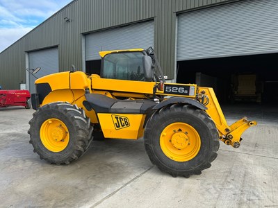 Lot 6 - JCB 526s telehandler - AE55 AYL. Item will...