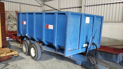 Lot 9 - Marston 8 tonne trailer