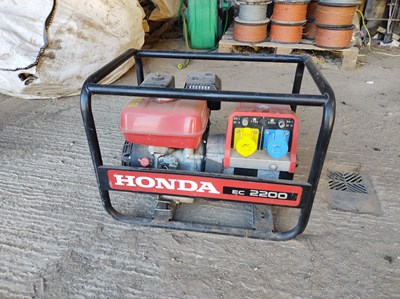 Lot 49 - Honda EC 2200 Generator