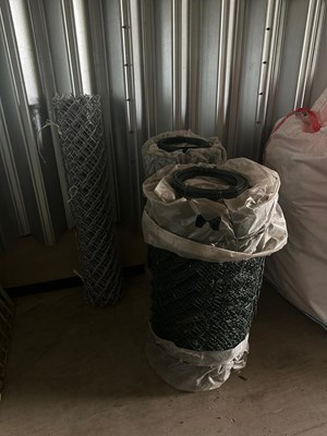 Lot 80 - 2 x Reels of Industrial Wire Fencing and 1 x...