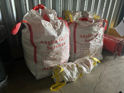 Lot 81 - Qty of Anglia Grain Services Bags