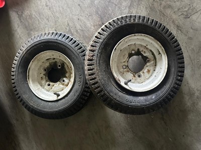 Lot 87 - 2 x Duro Tyres (4.80 / 4.00 - 8 62M) (NO VAT)