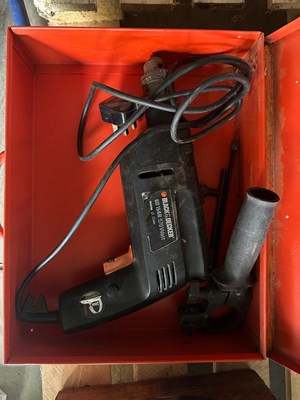 Lot 103 - Black and Decker BD154R Hammer Drill (570 Watt)