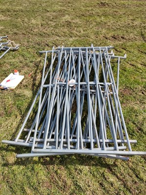 Lot 131 - Qty of Metal Sheep Hurdles