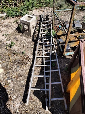 Lot 26 - 2 x Ladders (Located in Brettenham, no VAT)